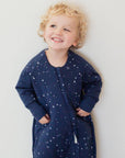 Duvet Sleep Suit with Sleeves | Tekapo Stars