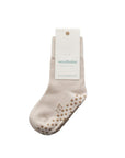 Grip Dot Sleepy Socks | Dune - Merino & Me