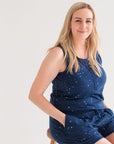 Womens Pyjama Tank | Tekapo Stars
