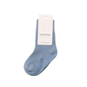 Grip Dot Sleepy Socks | Glacier