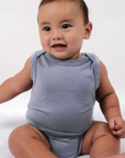 Merino Singlet Bodysuit | Periwinkle