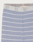 Merino Pyjama Set | Periwinkle Stripe