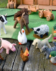 Felt Farm Animals Toy Set - Stina's Style