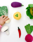 Felt Food Play Set | Vegetables