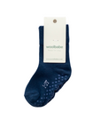 Grip Dot Sleepy Socks | Midnight - Merino & Me