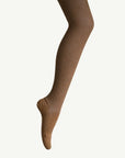 Ladies Merino Tights | Walnut