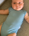 Singlet Bodysuit | Sky Blue - Merino & Me