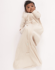 Three Season Mid-Weight Sleep Sack | Dune Stripe - Merino & Me