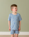 Summer Pyjama Set | Glacier Sail Away