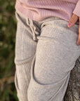 Relaxed Pants | Natural Marle