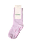 Grip Dot Sleepy Socks | Mauve - Merino & Me