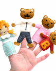 Finger Puppet Set | Goldilocks & The Three Bears - Stina's Style