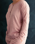 Womens Pyjama Top | Dusk Stars - Merino & Me