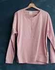 Womens Pyjama Top | Dusk Stars - Merino & Me