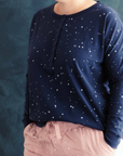 Womens Pyjama Top | Tekapo Stars - Merino & Me