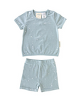 Summer Pyjama Set | Tide Stars - Merino & Me