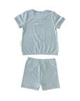 Summer Pyjama Set | Tide Stars - Merino & Me