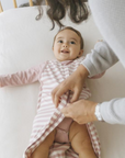 Three Season Mid-Weight Sleep Sack | Dusk Stripe - Merino & Me