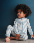 PJ Suit | Tide Stripe - Merino & Me