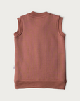 Merino Fleece Vest | Rose - Merino & Me