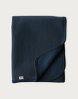 Merino Fleece Blanket | Denim - Merino & Me