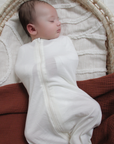 Joey Merino Swaddle Sack | Vanilla - Merino & Me