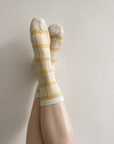 Adult Cashmere Socks | Build Me Up Buttercup - Merino & Me