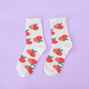 Adult Cashmere Socks | Peachy Keen - Merino & Me