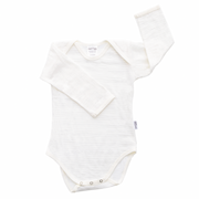 Long Sleeve Bodysuit | Vanilla - Merino & Me