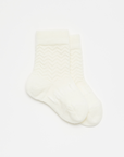 Baby & Kids Crew Socks | Pearl - Merino & Me