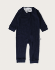 Merino Footless All in One | Navy - Merino & Me