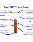 Super EEZY Original Fabric Comb - Merino & Me