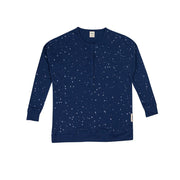 Womens Pyjama Top | Tekapo Stars - Merino & Me