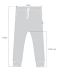 Womens Pyjama Pants | Dusk Stars - Merino & Me