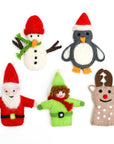 Finger Puppet Set | Christmas Santa - Stina's Style
