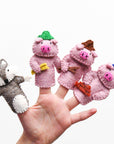Finger Puppet Set | Three Little Pigs - Stina's Style
