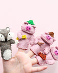 Finger Puppet Set | Three Little Pigs - Stina's Style