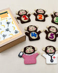 Finger Puppet Set | Five Little Monkeys - Stina's Style