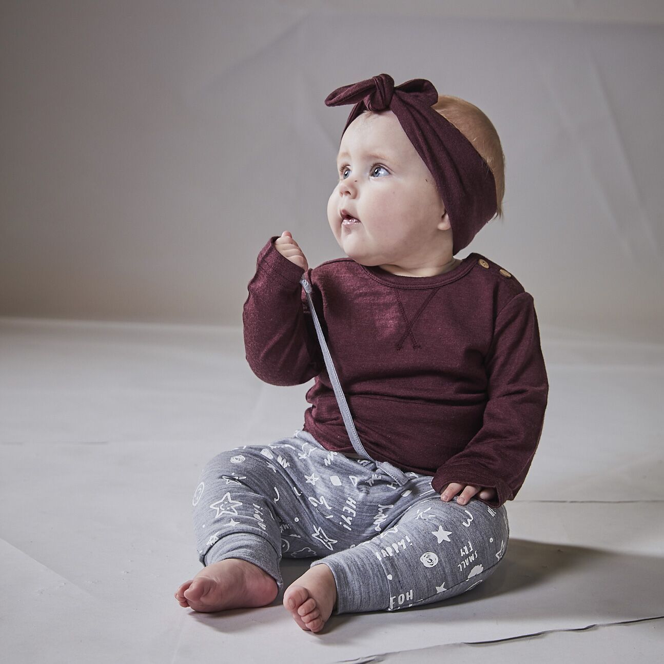 Kids Merino Wool Long Sleeve Tops