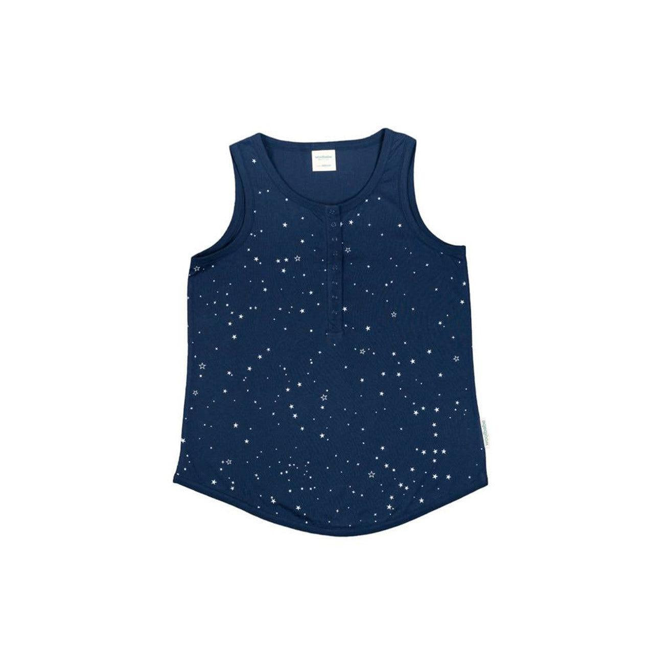 Womens Pyjama Tank | Tekapo Stars