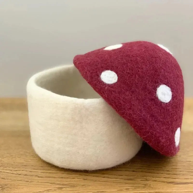 Medium Toadstool Trinket Box | Mulberry