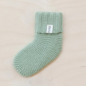 Merino Wool Baby Socks | Pistachio