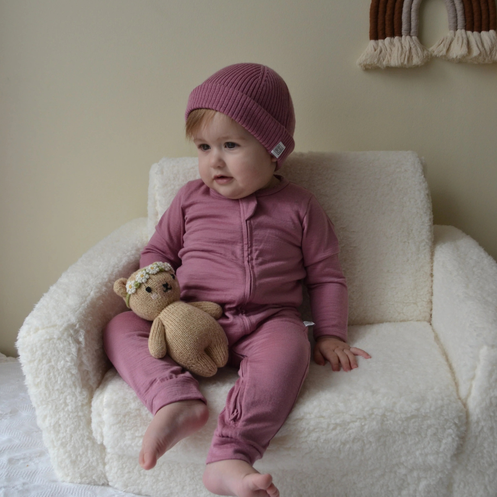 Merino Footless All in One | Blossom