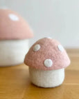 Mini Toadstool Trinket Box | Blush