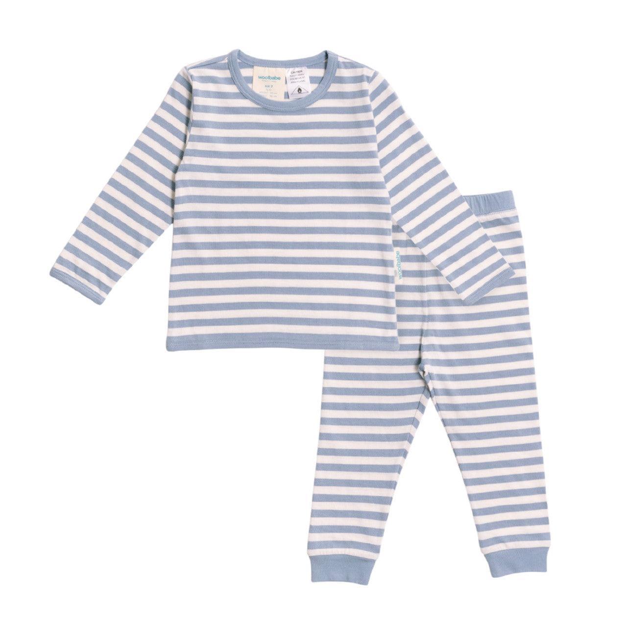 Winter Pyjama Set | Glacier Stripe