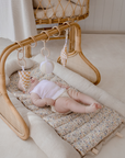 Rattan Play Gym Bundle | 100% Wool Filled | Natural Bunny