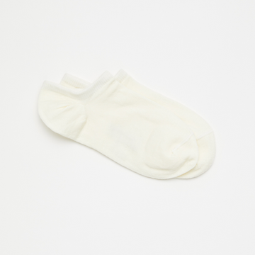 Womens Sneaker Sock Twin Pack | White
