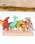 Finger Puppet Set | Dinosaurs - Merino & Me