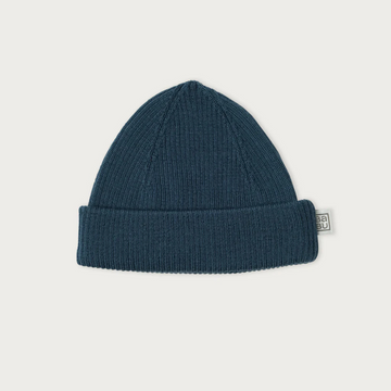 Merino Rib Hat | Denim