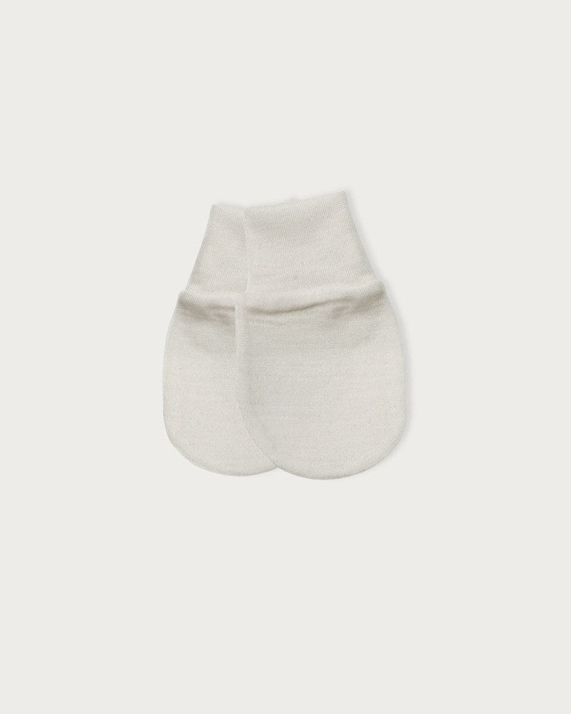 Merino Mittens - Cream
